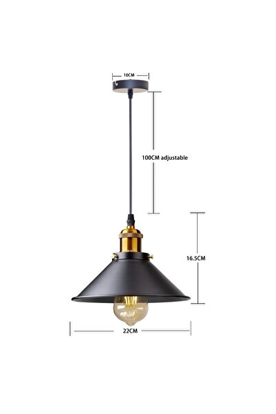 Choice 80220 مصابيح LED عتيقة بغطاء من الحديد ثريات رجعية مصابيح معلقة روسية ...
