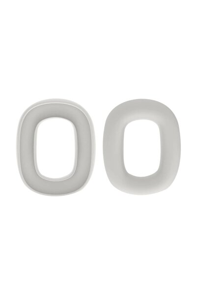 Choice غطاء وسادة أذن سيليكون أبيض 1 زوج بديل لسماعات AirPods Max وسماعات الر...