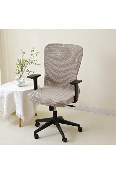 Choice A2 Office ChairCover 1PC T Jacquard Office Armchair Covers Elastic Com...