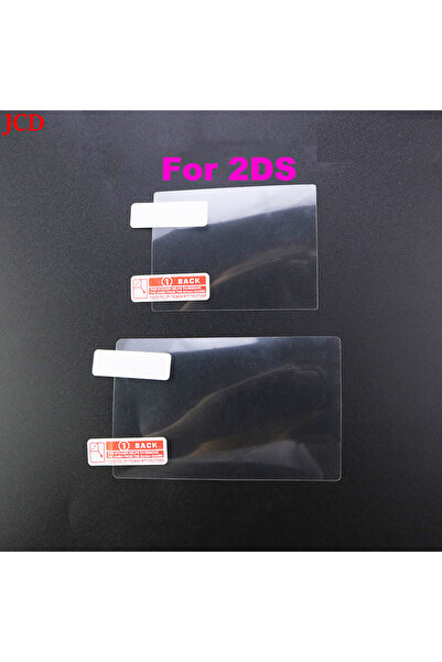 Choice لجهاز 2DS JCD قطعة واحدة من غشاء حماية شفاف عالي الدقة من الأعلى والأس...