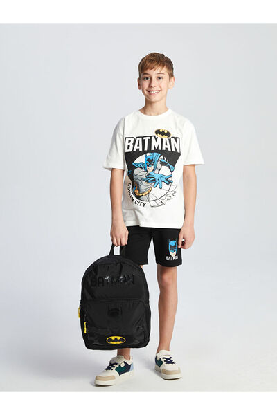 LC Waikiki Rmz Gi̇yi̇m Farki̇yla Hero Printed Boys' School Bag