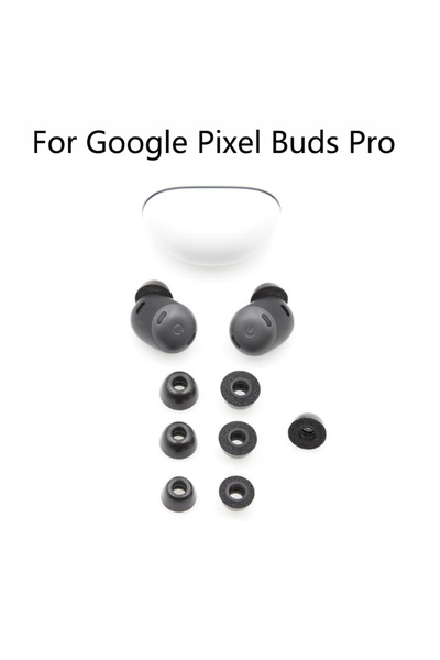 Choice L-1 زوج من وسادات الأذن السوداء المصنوعة من الإسفنج المرن لـ Google Pi...