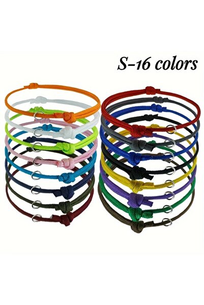 Choice مجموعة 16 قطعة من أطواق التعريف القابلة للتعديل للجراء، 12/16 قطعة، أط...