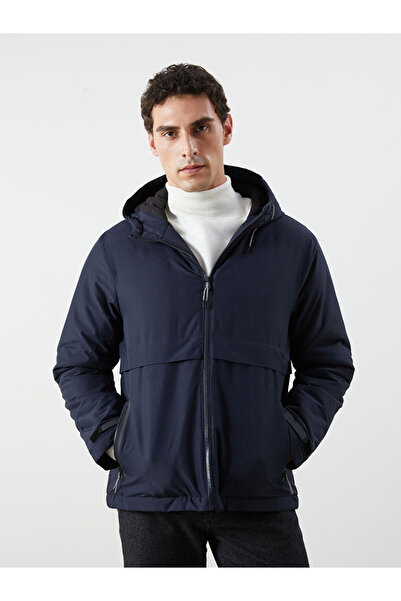 LC Waikiki Sparkling Choices from Shining Store Standardfit Hooded Men's Coat