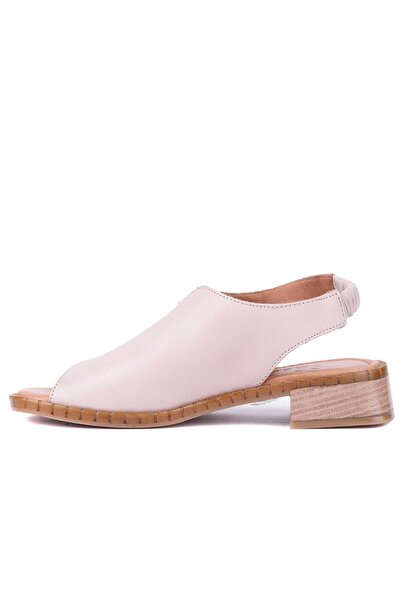 SailLakers - Silver Color Genuine Leather Laceless Women's Sandals 261-25by169038