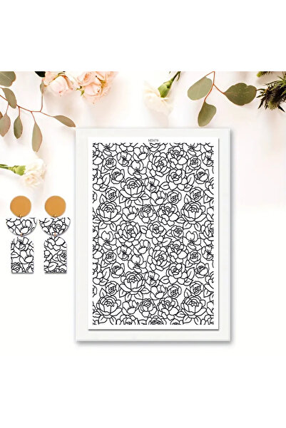 Choice 20 ملصقًا قابلًا للتصرف من ورق نقل البوليمر كلاي بتصميم زهرة الأقحوان ...