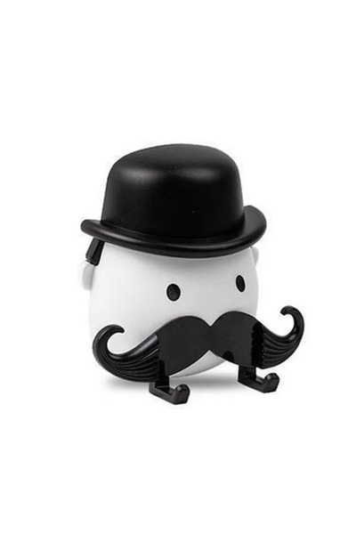 Choice 1 قطعة 1 قطعة حامل ماكينة حلاقة على شكل شارب مثبت على الحائط مع كوب شف...