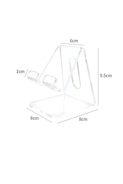 Vikefon Transparent Acrylic Transparent Minimalist Ins Foldable Phone Holder ...