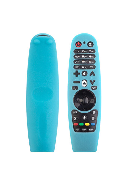 Choice 18.8x5.3x3.7CM Luminous blue Silicone Case For LG AN-MR600 MR650 MR18BA MR19BA MR20GA Magic Remote C