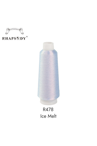 Choice R478 Ice Melt 2500M Super Chameleon Shining Rainbow Thread Metallic Ya...