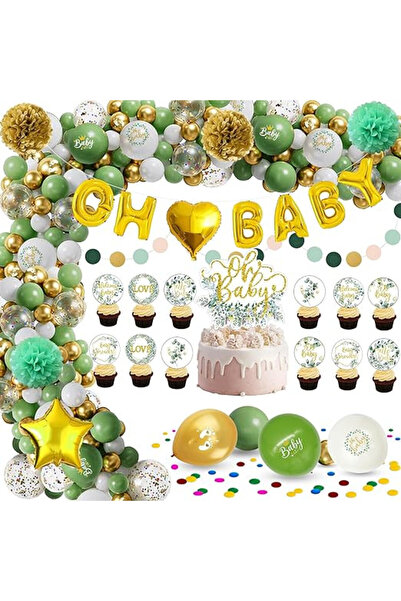 Auriton Set de decorațiuni pentru petrecerea bebelușului, Auriton, pentru fet...