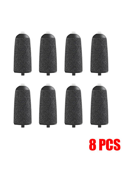 Choice1 8PCS01 8 قطع عجلات دوارة رأس فرك القدم أدوات العناية بالأقدام ملف إعا...