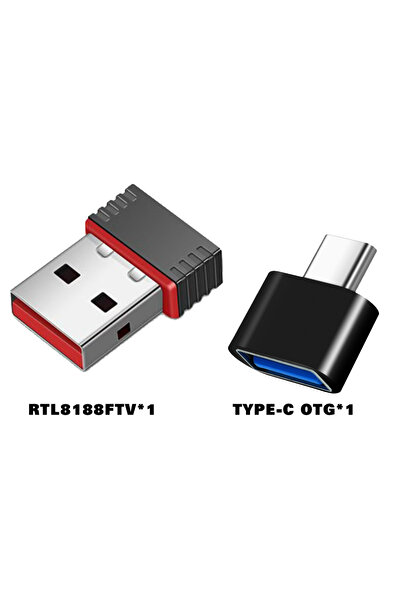Choice WIFI و TYPEC-OTG R36S (WiFi) RTL8188FTV USB Dongles ومحول TYPE C OTG لـ R36S R36H R36 R36PL