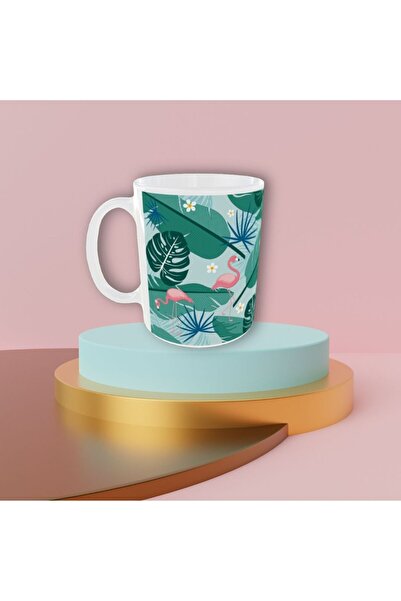 Home كوب بتصميم لطيف بنمط فلامنغو بألوان الباستيل