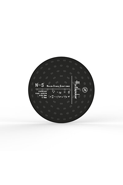 Choice1 فلتر إسبرسو Hoothinker Espresso Puck Screen أسود 58.5 مم مع طلاء تيتانيوم لـ 51 مم/53 مم/58.