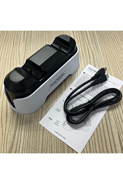 Choice PS5/PS5slim أبيض محرك أقراص ضوئي إصدار رقمي لوحة ألعاب لاسلكية شاحن مز...