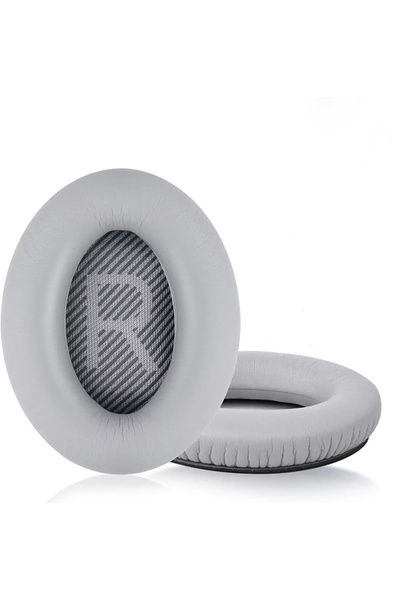 Choice وسادات أذن رمادية لـ Bose Quietcomfort 35/QC35 ii/QC15/QC25/QC35/QC2/A...