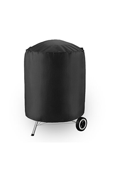 Choice 71x73 سم غطاء شواية دائري أسود مقاوم للماء والغبار للخارج غطاء شواية 2...