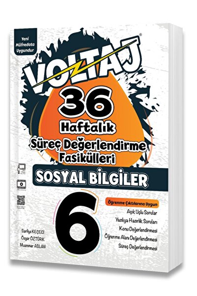Berkay Yayıncılık 6.sinif Voltaj Sosyal Bi̇lgi̇ler 36 Haftalik Süreç Değerlen...