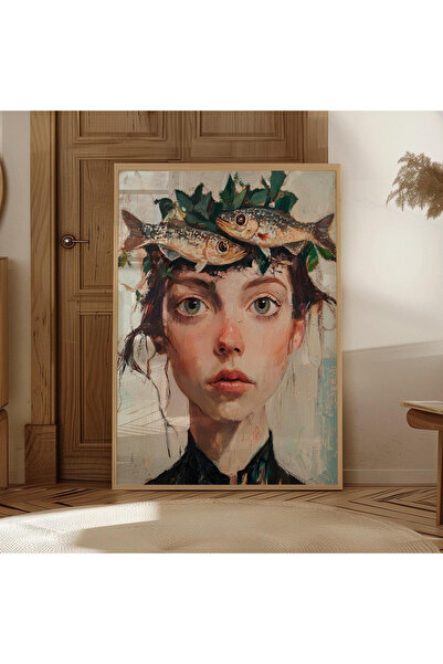 woodhomeworks One Piece Living Room Office Decor Pictură Vrynt