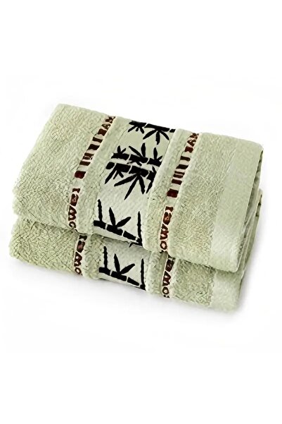 Choice 34x74 سم 1 قطعة خضراء مجموعة من 1 مجموعة مناشف من ألياف الخيزران مناشف حمام منزلية للبالغين منشفة وجه سميكة ماصة