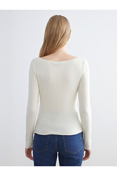 LC Waikiki Timeless Recommendations from Timeless Store |   Crew Neck Women's Bodysuit