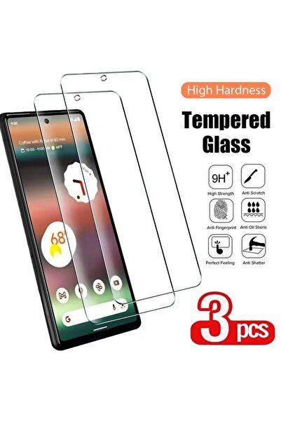 Choice1 3 قطع من الزجاج المقوى لهاتف جوجل بكسل 9A، 8 برو، 9A، 8A، 7، 7A، 6، 6...