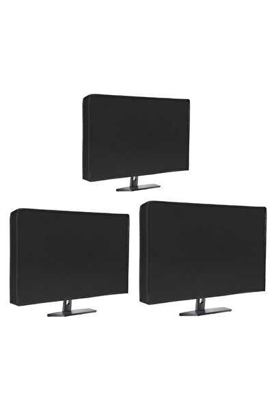 Choice 71x46x10 سم 21/24/28 بوصة غطاء واقي من الغبار لشاشة كمبيوتر مكتبي منزلي قماش أكسفورد 420D مقاوم للماء