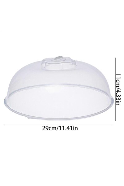 Choice 29cm 22/29CM Microwave Splatter Cover Lid With Steam Vent Fresh Keeping Kitchen Stackable Sealing Di