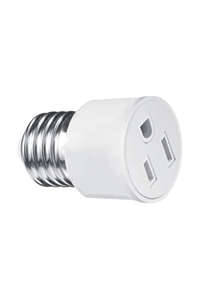 VAKIND محول حامل مصباح E27 إلى EU E26/E27 قاعدة مصباح مقاومة للهب محول برغي م...