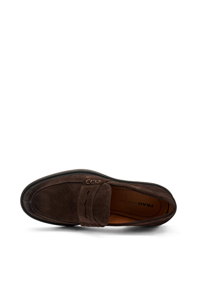 Frau Men's Oxford (Classic) 73A8 Waxy Pepe (Dark Brown)