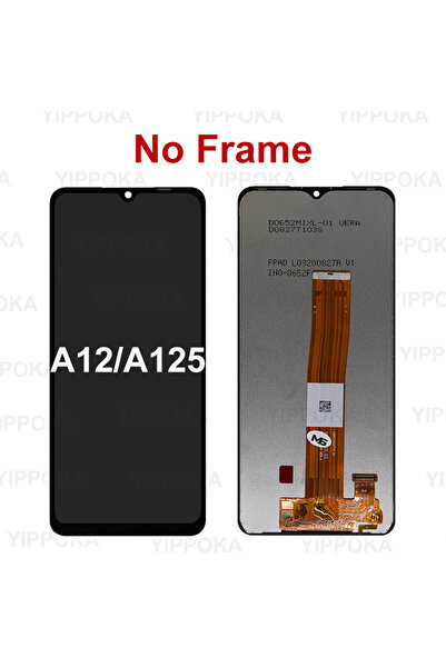 Choice1 شاشة IPS 6.5 بوصة سوداء بدون إطار AAA لشاشة LCD Samsung Galaxy A12 A1...