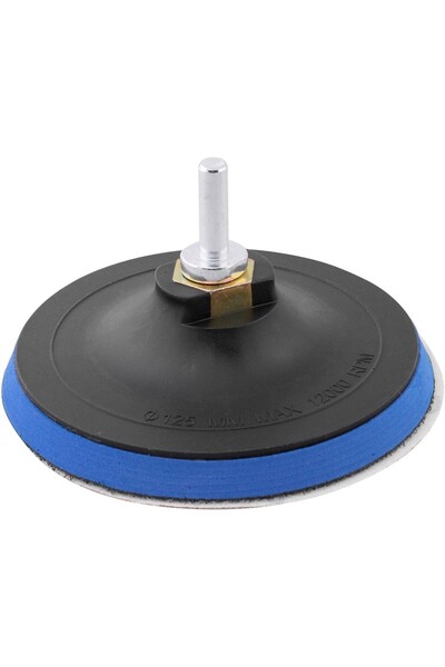 richmann Suport cauciuc cu scai, pentru flex, 125 mm,