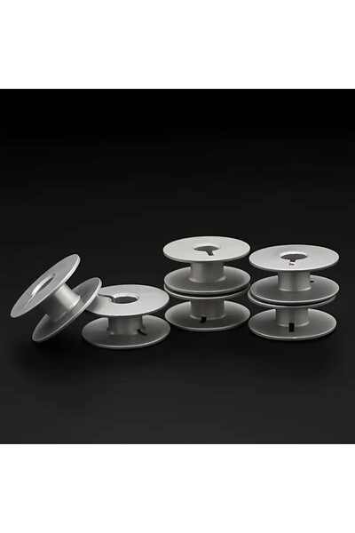 Choice 20 قطعة 20 قطعة بكرات ألمنيوم فاخرة 55623A - متوافقة مع Brother و Juki...