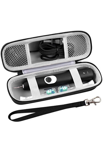 Choice حقيبة سفر لفرشاة الأسنان باللون الأسود متوافقة مع فرشاة الأسنان Philips Sonicare ProtectiveClean 4100 6100 5100 6500 75