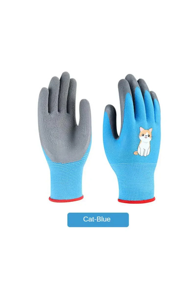 Choice زوج من القفازات المطاطية للأطفال XS 6-10 سنوات B متينة ومقاومة للماء ل...