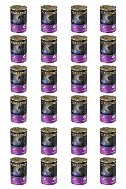 Challenge pate kuzu etli yavru köpek konservesi 400 gr x 24 adet