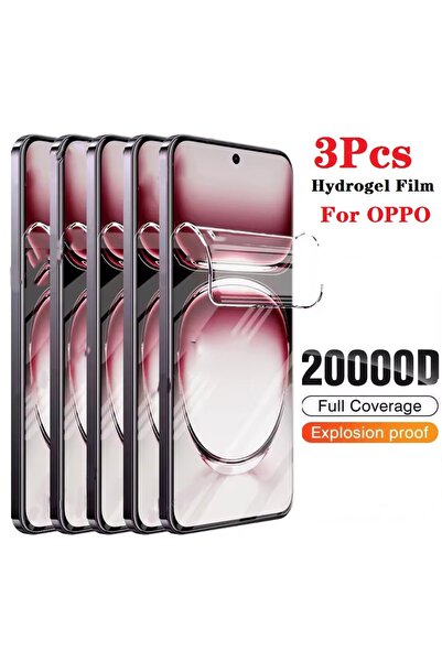 Choice1 3 قطع غشاء هيدروجيل OPPO Reno 12 3 قطع غشاء هيدروجيل لـ Reno 12 Pro 1...