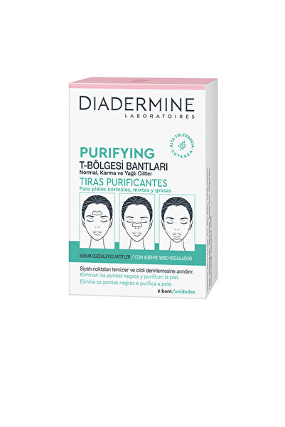 Diadermine Tiras Purificantes Piel Normal-mixta