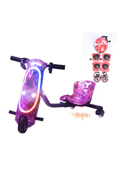 Fun Moment 36V Mini Electric Drift Scooter with Helmet and Protection