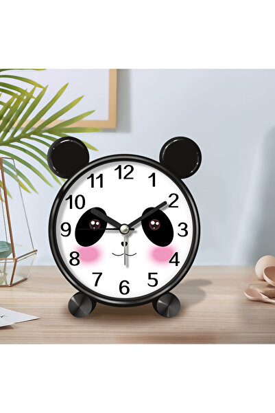 Choice 010 Cute Children's Educational Alarm Clock Bedroom Desktop Early Education Small Animal Round Mute