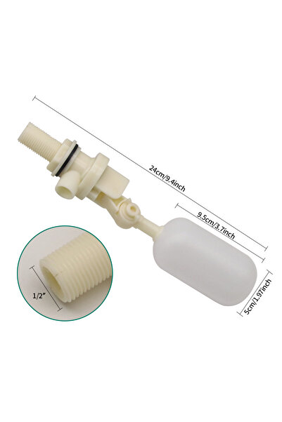Choice 1Pc Farm Cattle Sheep Dog 1/2" Automatic Waterer Bowl Float Valve Plastic Fish Tank Aquarium Water H