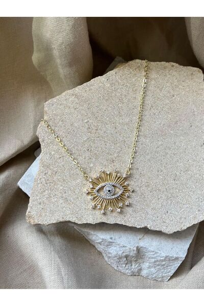 nunu takı قلادة على شكل نجمة وعين