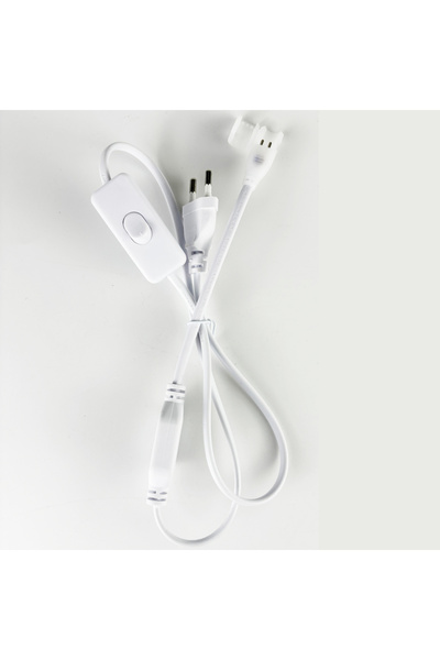 Choice 220V قابس أوروبي قياسي EU مفتاح تشغيل/إيقاف لشريط LED 220 فولت، قابس أمريكي خط كهرباء 110 فولت شريط LED L