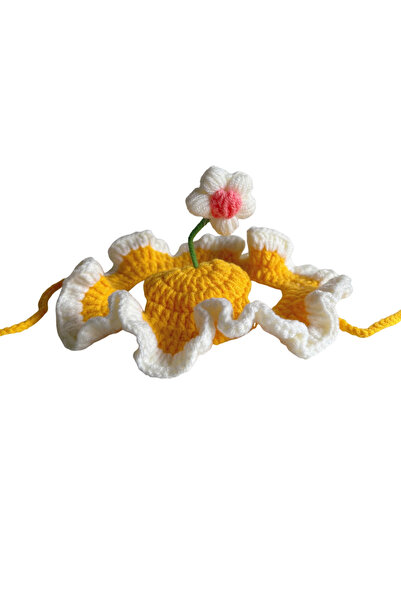 Choice3 قبعة قطط صفراء لطيفة قابلة للتعديل، قبعة مرنة للحيوانات الأليفة، مناس...