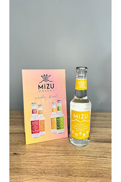 Mizu 12’li Mango & Mürver Çiçeği Aromalı Gazlı İçecek – 250 ml