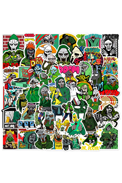 Choice1 50 قطعة 10/30/50 قطعة ملصقات مغني الهيب هوب مغني الراب Mf Doom ملصقات...