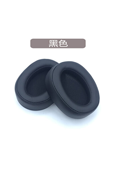 Choice وسادات أذن سوداء بديلة لسماعات الرأس Sony MDR-100ABN WH-H900N وسادات أذن من الإسفنج المرن عالية الجودة
