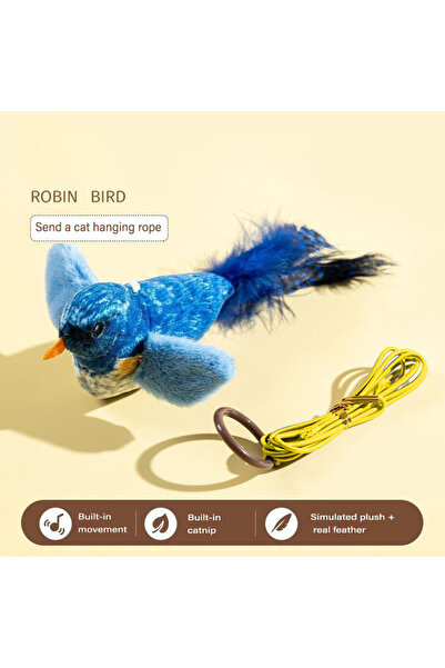 Choice ب محاكاة طائر ألعاب القطط التفاعلية لعبة القطط ذات الصوت الواقعي игруш...