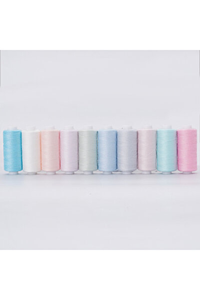 Choice Set 8 10 Rolls / Set Polyester 402 Sewing Thread For Manual and Mechanical Use, 400 Yards, DIY Sewin